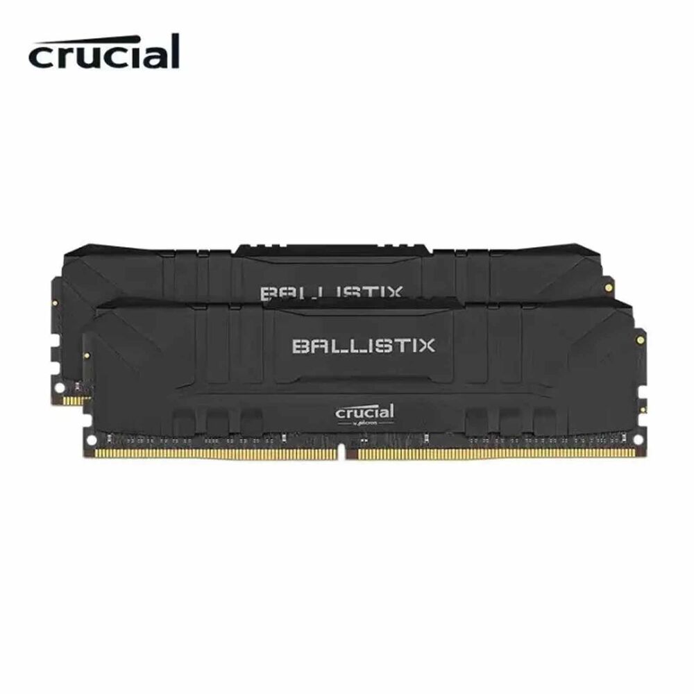 Crucial Ballistix DDR4 RAM - 8GB/16GB Options, High-Speed Desktop Memory