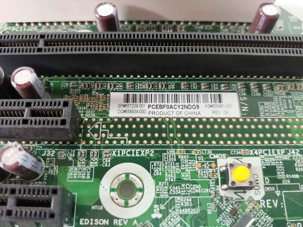 HP 6300 Pro SFF LGA 1155 DDR3 Desktop Motherboard