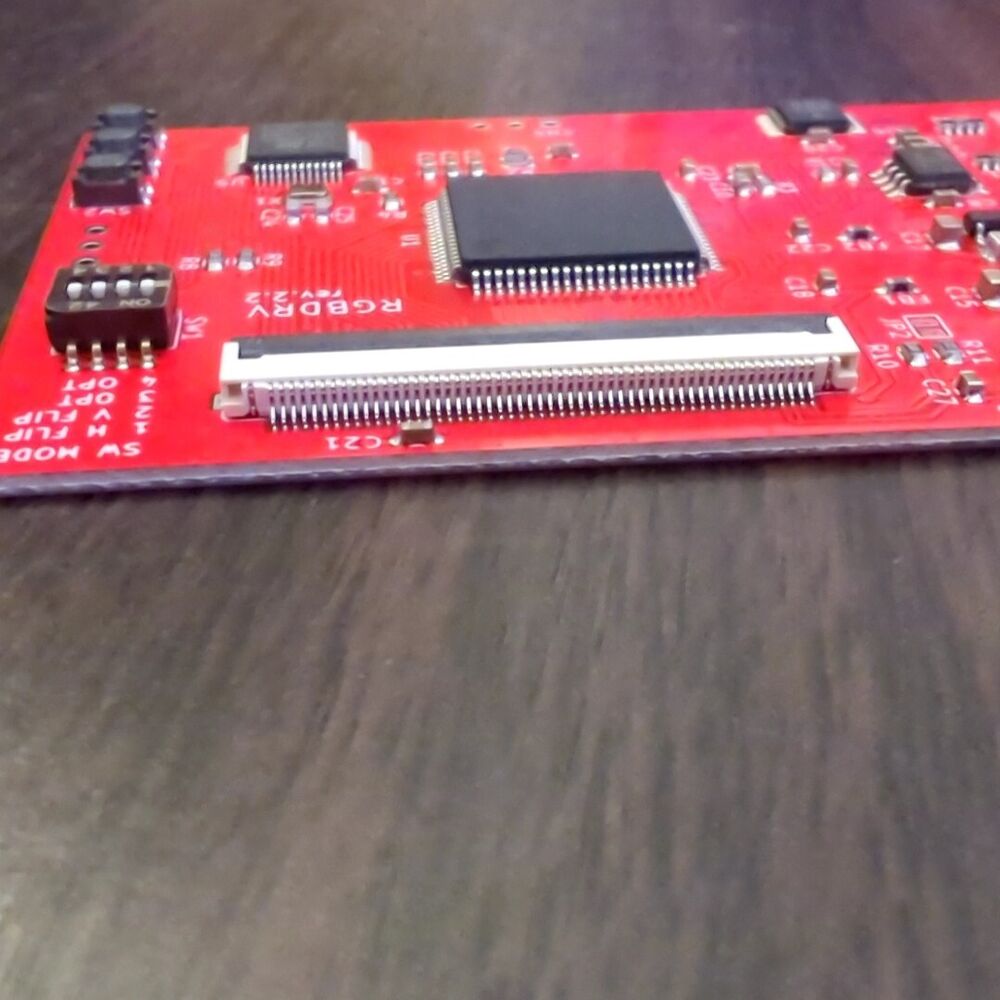 DIY PC Engine GT RGBDRV Ver2.2 RGB Board PCB