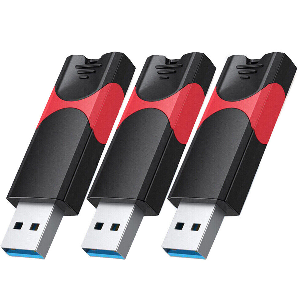 High-Speed USB 3.0 Retractable Flash Drive - 32GB, 64GB, 128GB Options