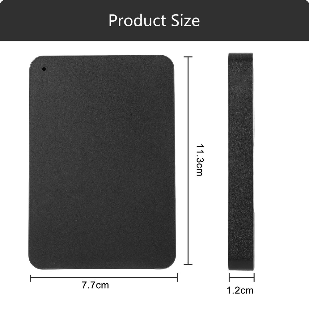 1/2/4TB USB 3.0 Portable Hard Drives
