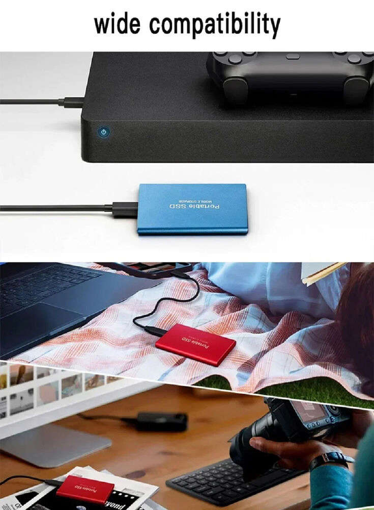 1TB High-Speed USB 3.1 Type-C External SSD