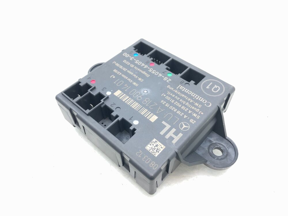 2012-2018 Mercedes CLS550 Left Driver Rear Door Control Module OEM