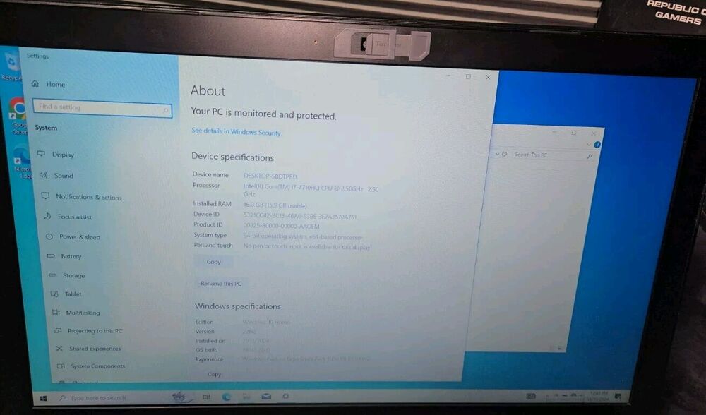 ASUS GL551J Gaming Laptop with Intel Core i7, 16GB RAM, 1TB HDD
