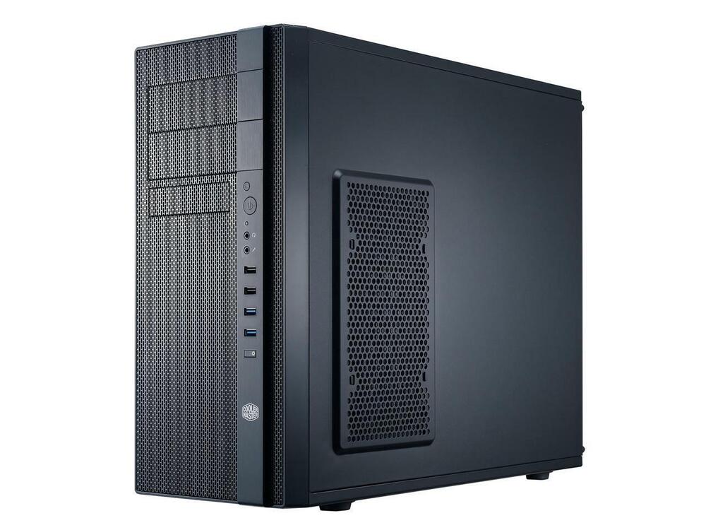 Cooler Master N400 ATX Tower - Minimalist Design with Front Mesh Ventilation
