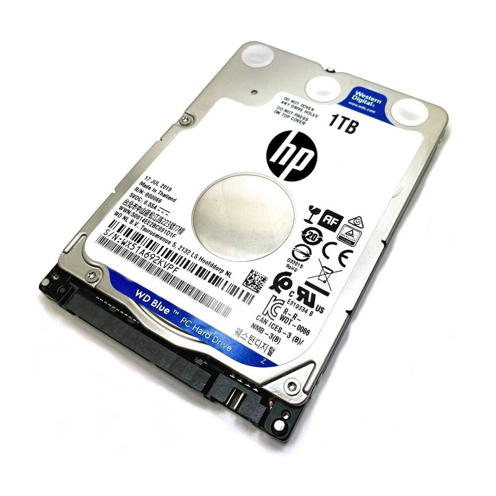 1TB 2.5" SATA HDD Laptop Hard Drive with Windows 10/11 Pro