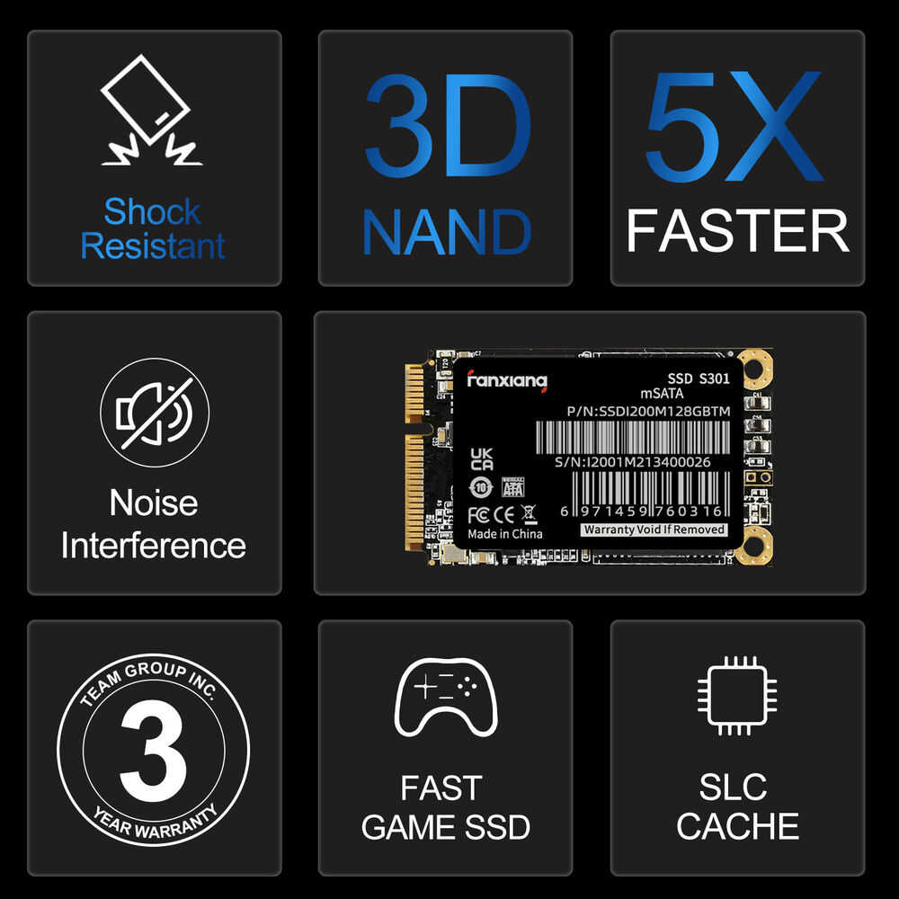 Fanxiang 2TB mSATA SSD - High-Speed Storage for PC/Laptop