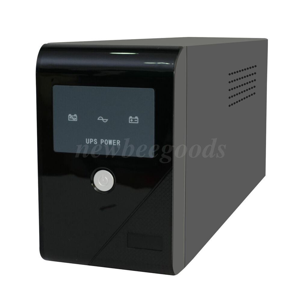 500VA 300W UPS Battery Backup Power Supply with 3 Outlets