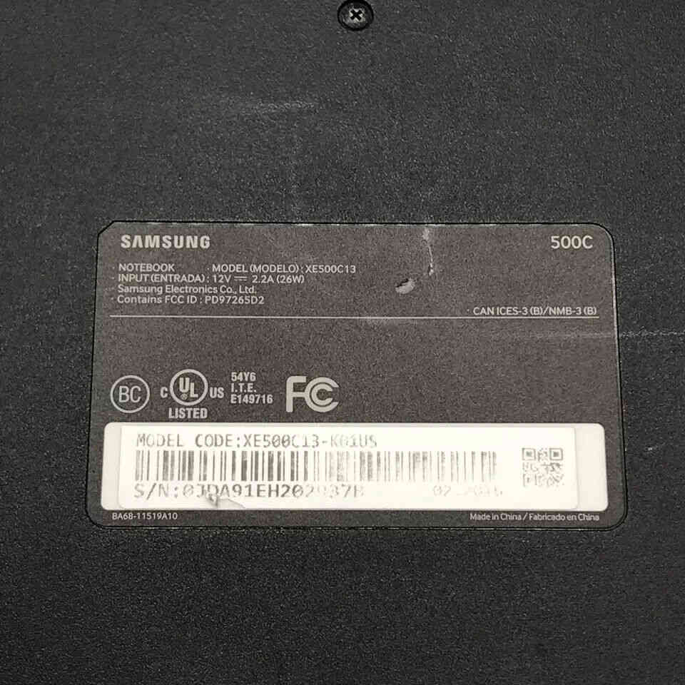 Samsung Chromebook 3 XE500C13 - Compact and Affordable Laptop