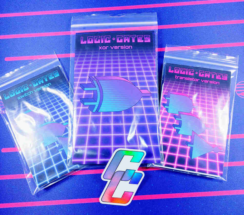 Interactive Logic Gates Learning Set (Assembly Required)