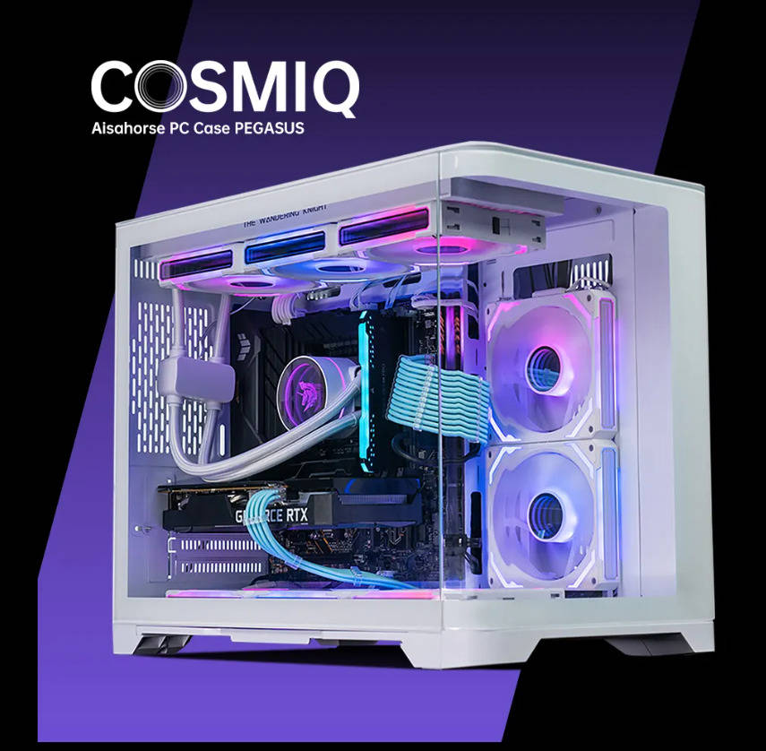 Cosmiq ARGB 120mm Modular Fan Daisy Chain - Optimized PC Cooling Solution