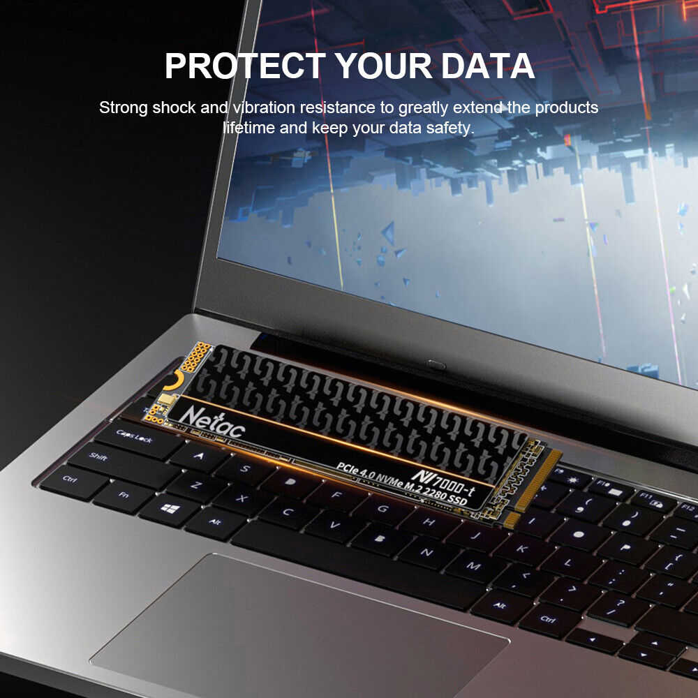 Netac 4TB & 2TB Internal PS5 SSD PCIe 4.0 M.2 NVMe High-Speed Storage