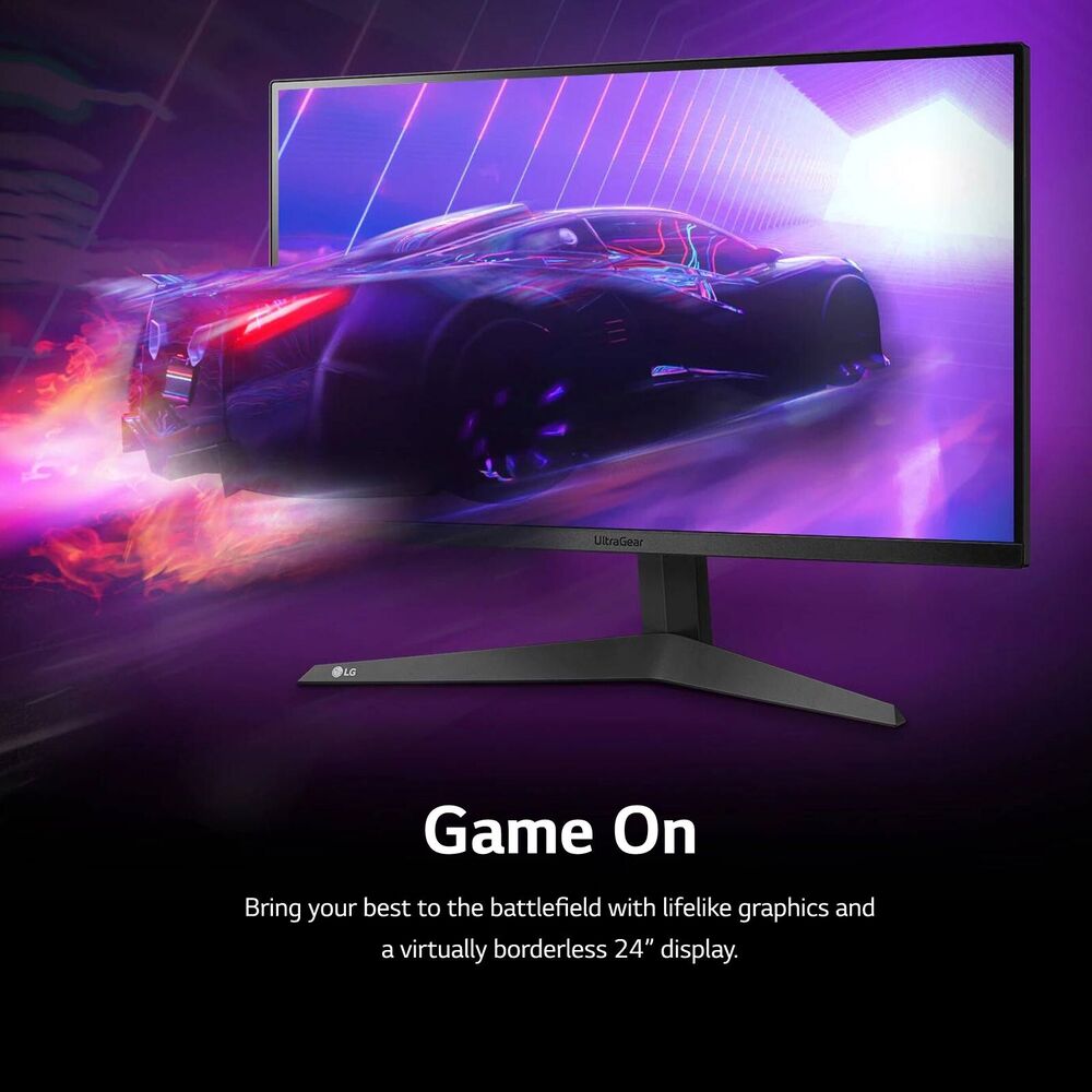 LG 27” UltraGear FHD 1ms 165Hz Gaming Monitor with AMD FreeSync (27GQ40W-B)