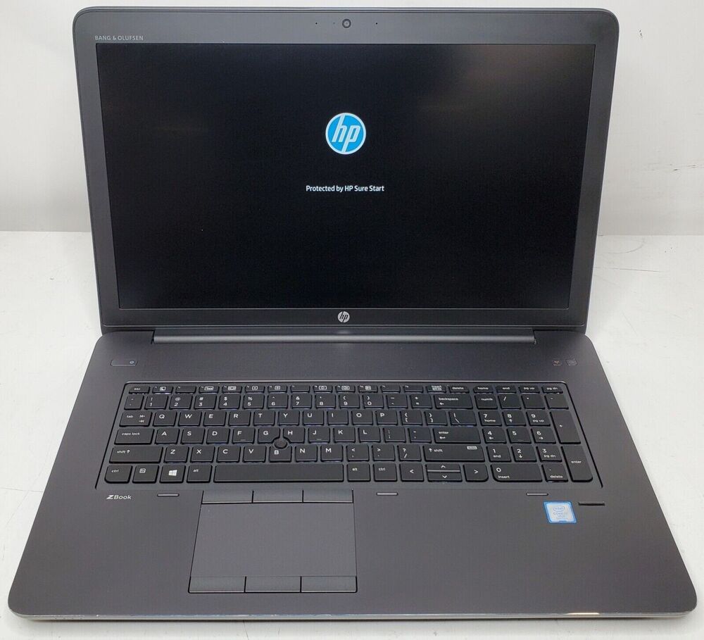 HP ZBook 17 G4 Laptop with Intel i7-7820HQ, 16GB RAM, and NVIDIA P3000