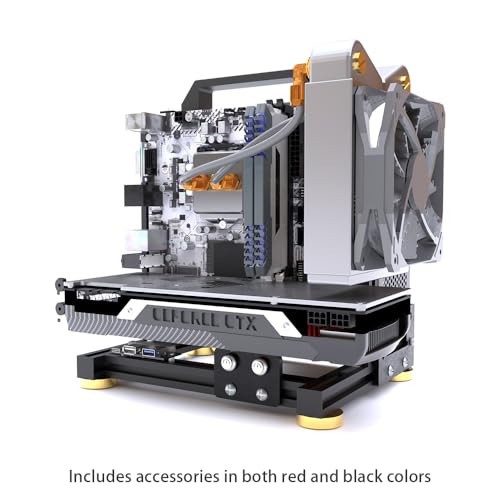 DIY Aluminium PC Open Case Computer Chassis with Water Cooling Support