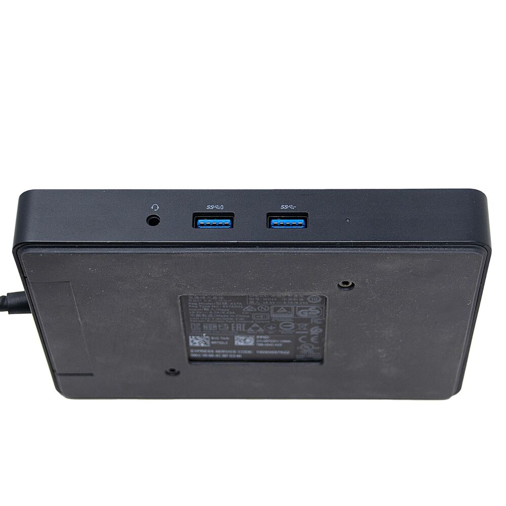 Dell WD15 K17A USB-C Thunderbolt Docking Station with 130W AC Adapter