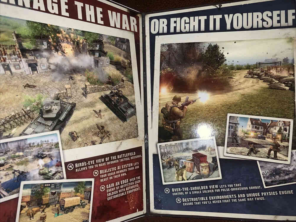 Faces of War PC Game - Complete 3 Disc Set with Mint Condition Discs