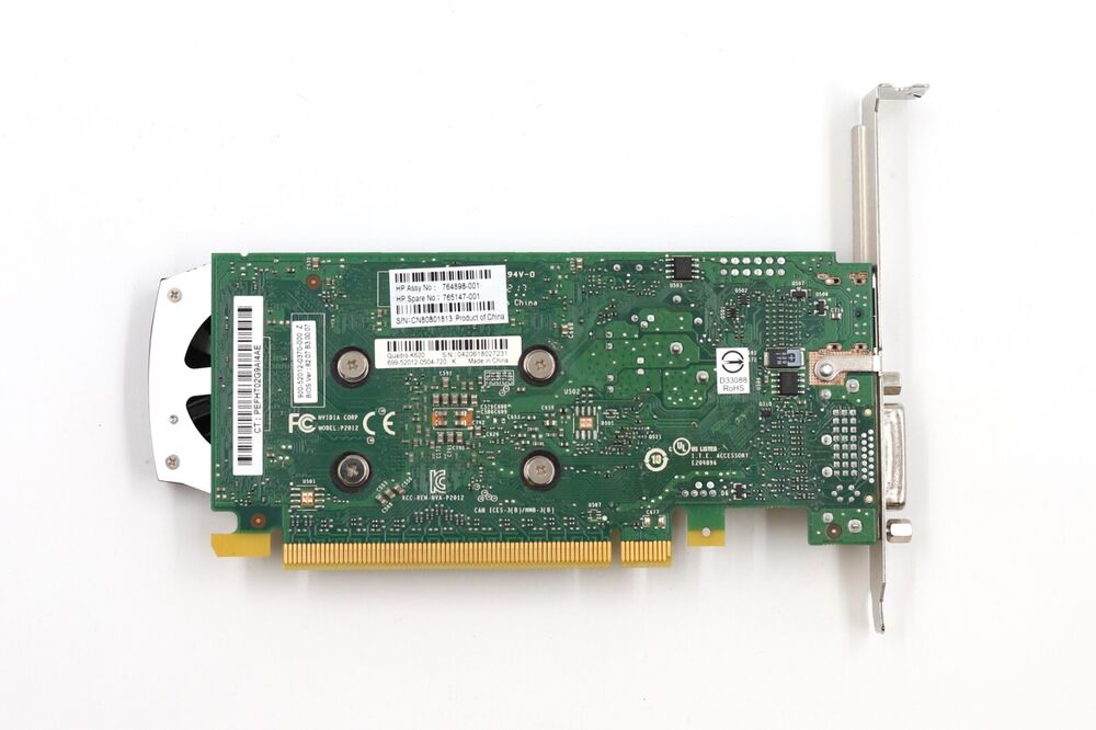 HP NVIDIA Quadro K620 2GB DDR3 PCIe x16 Graphics Card