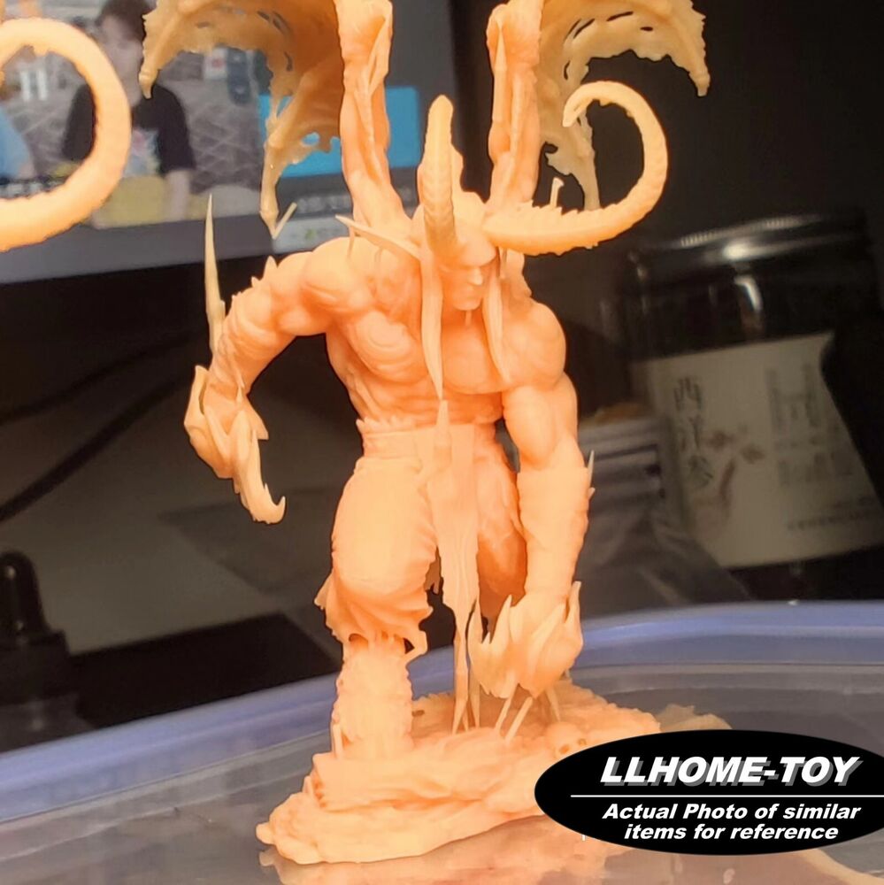 Anime Humanoid Computer M.O.D.O.K. Angry Resin 3D Print GK Figure DIY Model
