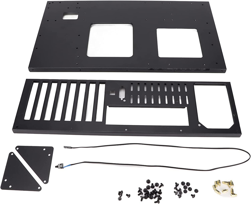 MK 01 DIY Computer Case, ATX Open Chassis Rack for ATX/M-ATX/ITX Motherboards