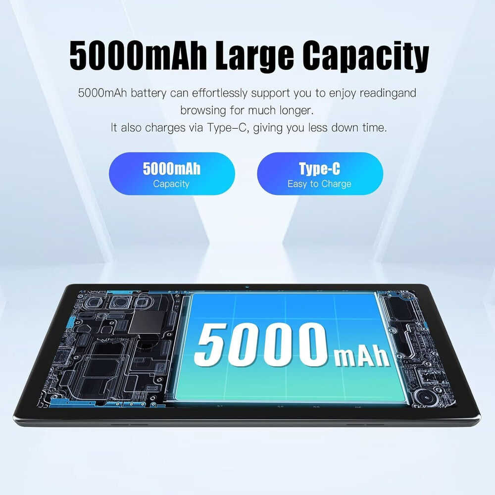 Anmesc Tablet 10.1 Android 13 Touch Tablet with 64GB Storage and Quad Core Processor