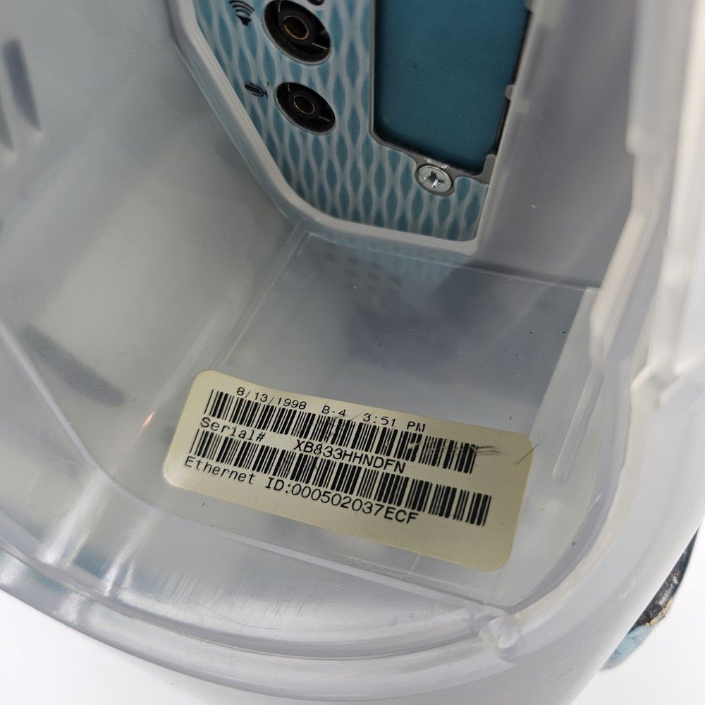 1998 Apple iMac G3 Bondi Blue Teal iMac Computer (No Mouse Keyboard)