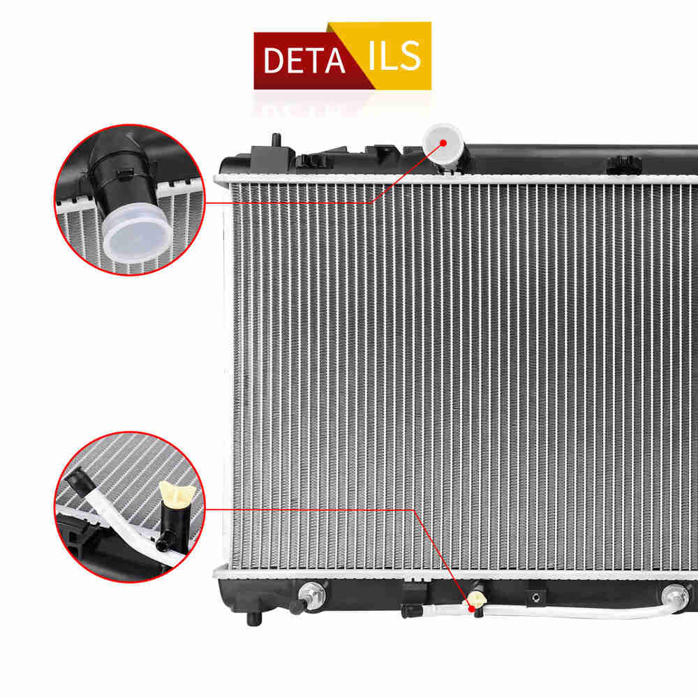 2917 Radiator for 2007-2011 Toyota Camry Base CE SE LE XLE Hybrid 2.4L 2.5L
