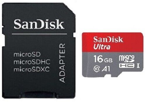 SanDisk Micro SD Card Ultra Memory Card with MicroSD to SD Adapter - Wholesale Lot