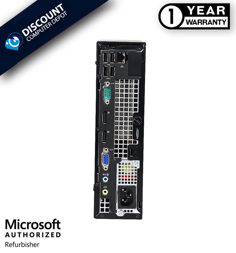 Dell Slim Core i5 Desktop Computer with 17in LCD, 8GB RAM, 500GB HD, Windows 10 Home