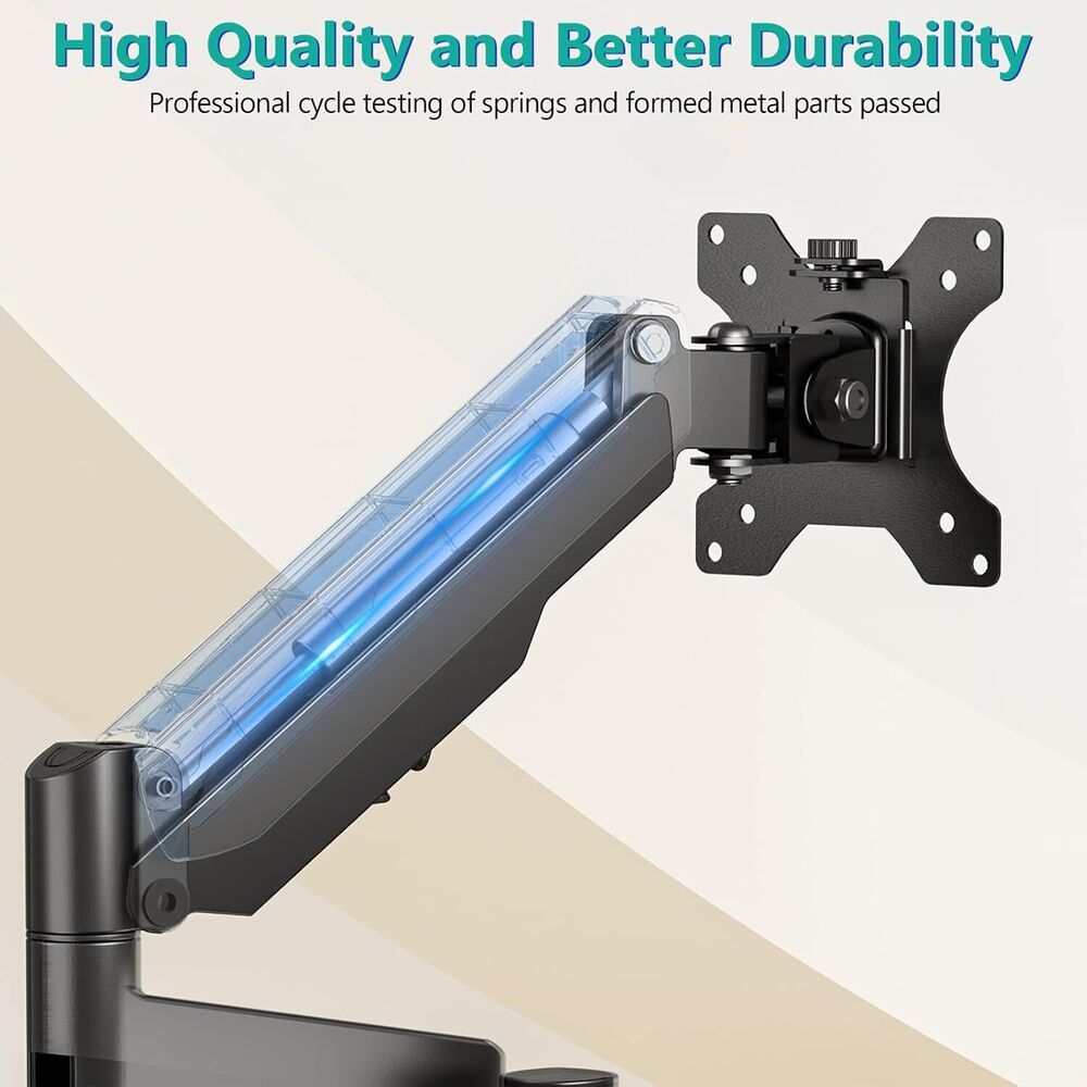 Dual Monitor Stand 13-32 Inch Adjustable Spring Monitor Mount for Desk