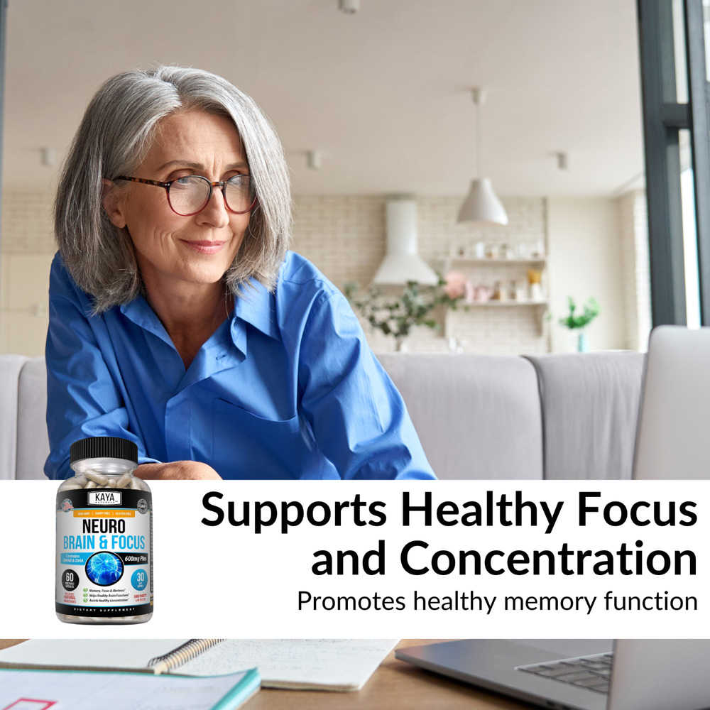 Brain Health & Memory Booster - Nootropic Supplement for Focus and Clarity