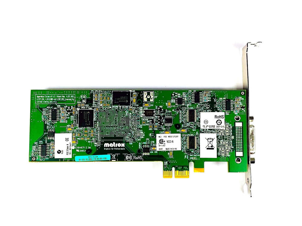 MATROX MGA P690 PCIe X16 Dual-head Professional Graphics Card MGI P69-MDDE128F