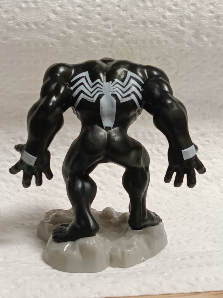 Spiderman Mini Figurines Complete Set Of (6) Pcs Loose Pcs