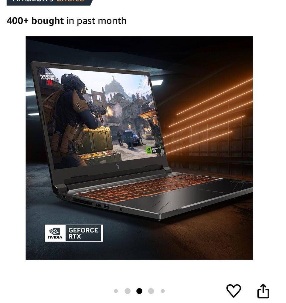 Acer Nitro V 16 Gaming Laptop with Ryzen 7 8845HS and Nvidia RTX 4060