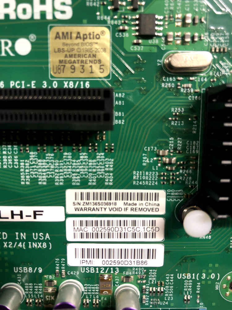 SuperMicro X10SLH-F Motherboard - Open Box (New)