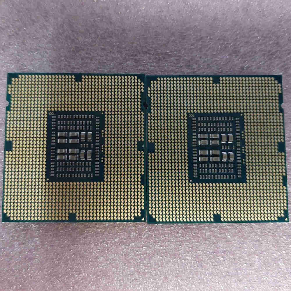 2Pcs Matched Pair Intel Xeon E5-2470 V2 E5-2450 V2 CPU LGA 1356 Processor