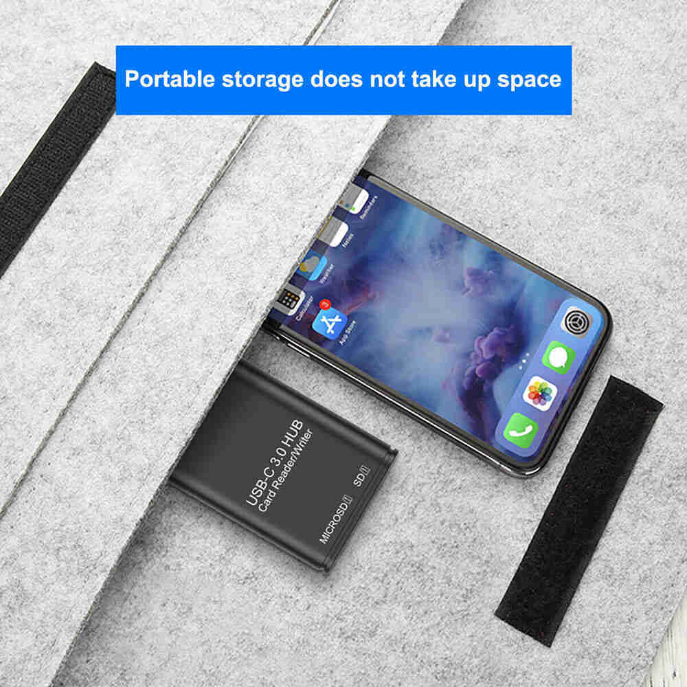 USB C to SD Card Reader Writer OTG Adapter USB 3.0 Micro SD Memory Card Reader