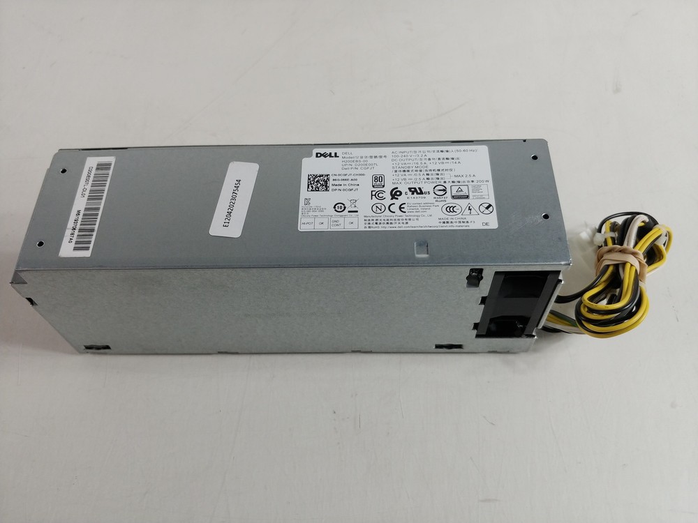 Dell Inspiron 3470 6 Pin 200W SFF Desktop Power Supply CGFJT