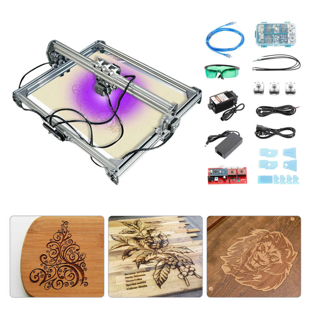 DIY Laser Engraver CNC Machine for Engraving and Cutting