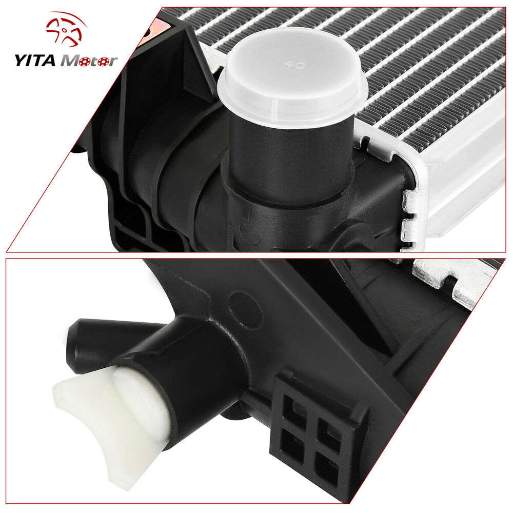 High-Performance Radiator for 2015-2020 Ford Mustang GT Bullitt Base Shelby V6 V8 3.7L 5.0L 5.2L