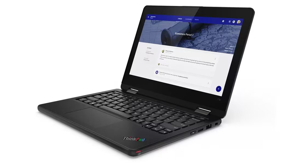 Lenovo Yoga 6th Gen ThinkPad 11e 2-in-1 Laptop with Windows 11 Pro and Microsoft Office