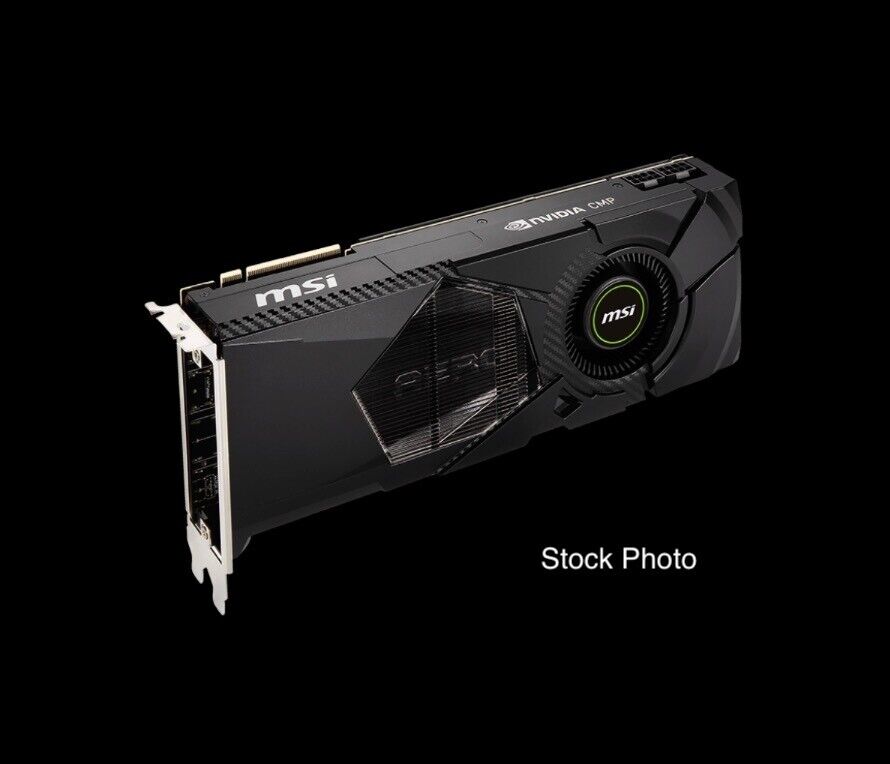 MSI NVIDIA CMP 50HX MINER 10GB GDDR6 Graphics Card