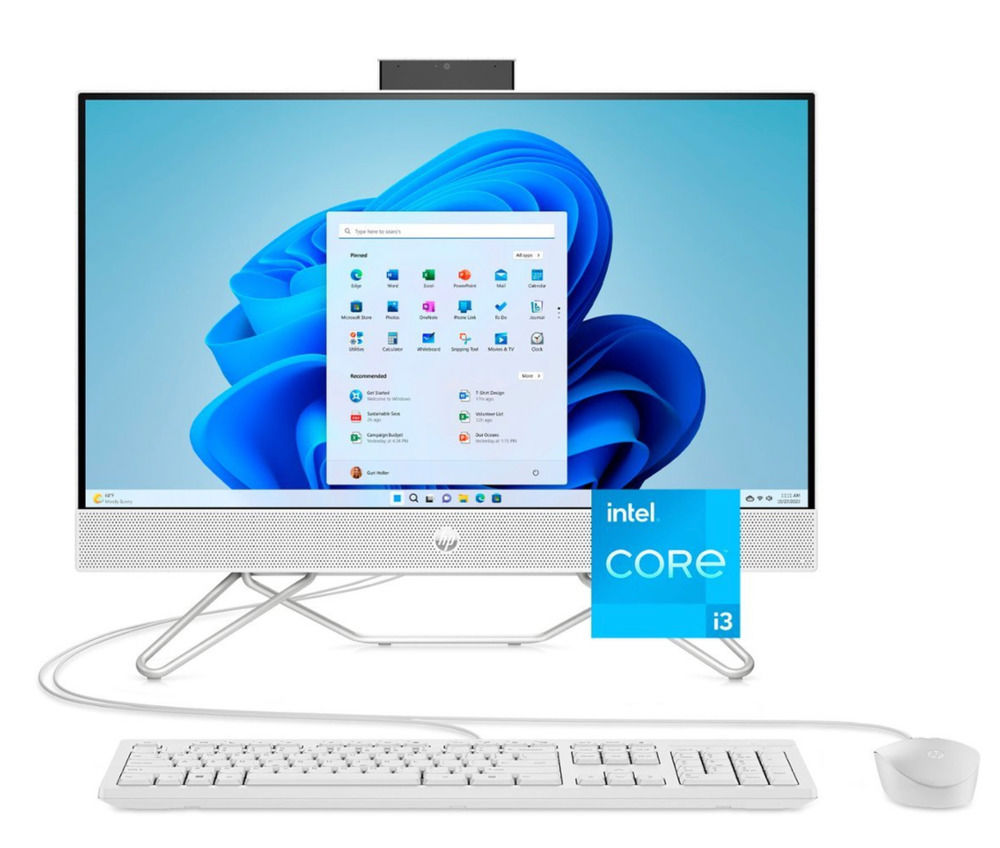 HP 23.8" Full HD Touch-Screen All-in-One Computer - Intel Core i3 - 8GB Memory - 512GB SSD