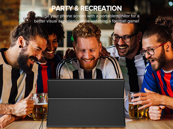 UPERFECT 18.0 144Hz 2K HDR IPS LCD Monitor with USB-C and HDMI Input