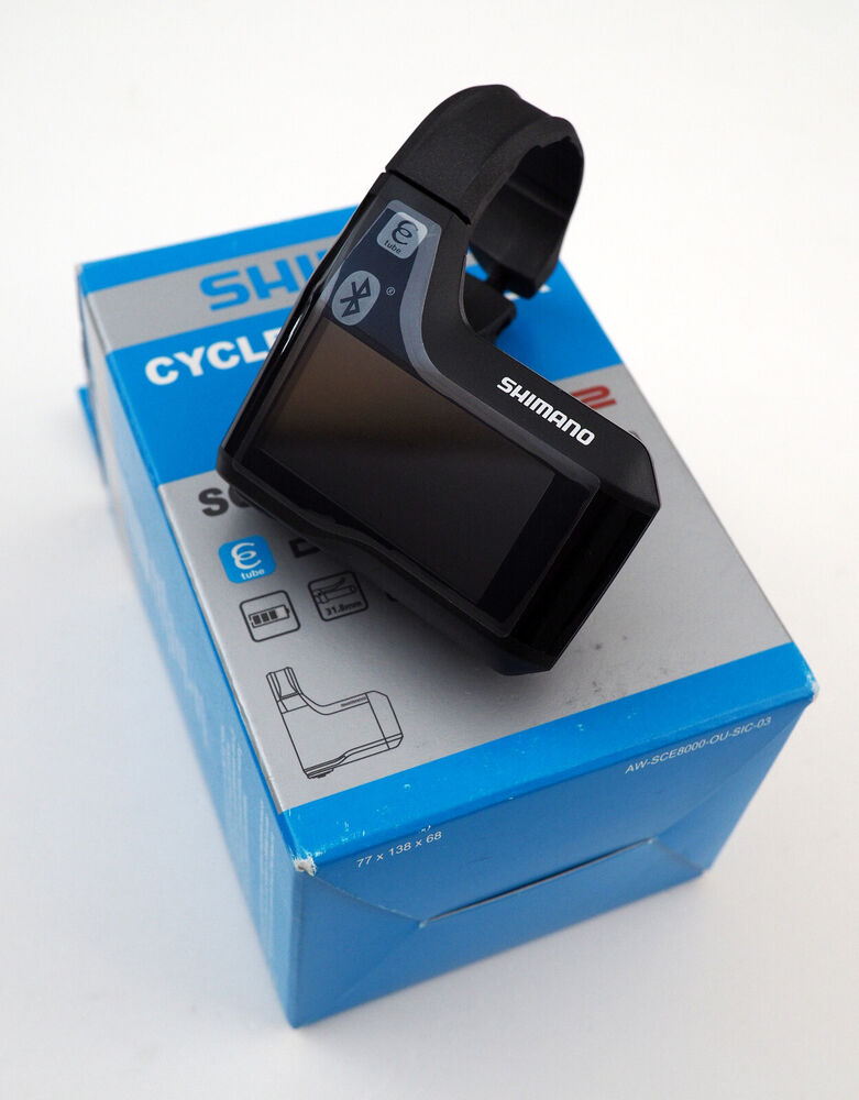 Shimano SC-E8000 Display Cycle Computer E-Bike System STePS Complete Set