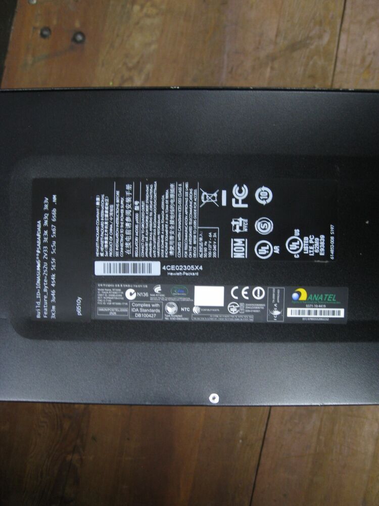 HP Pavilion P6000 PC Empty Case for DIY Computer Tower with Fan, Power Button, and Screws