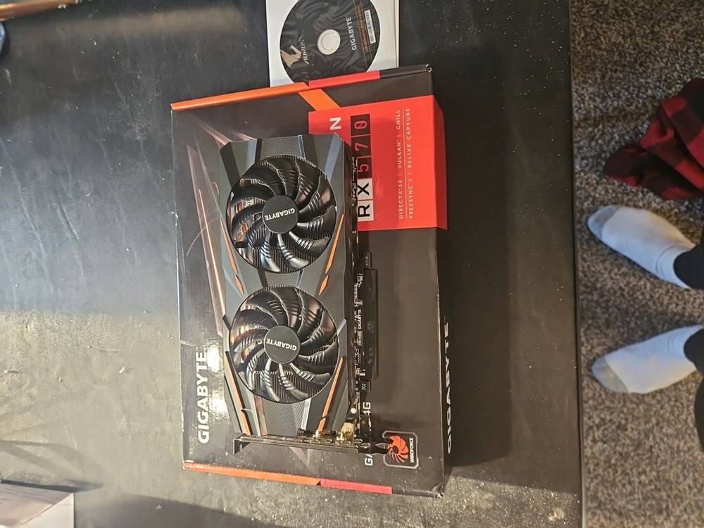 Gigabyte Radeon Rx 570 Gaming 4G Dual Fan Graphics Card