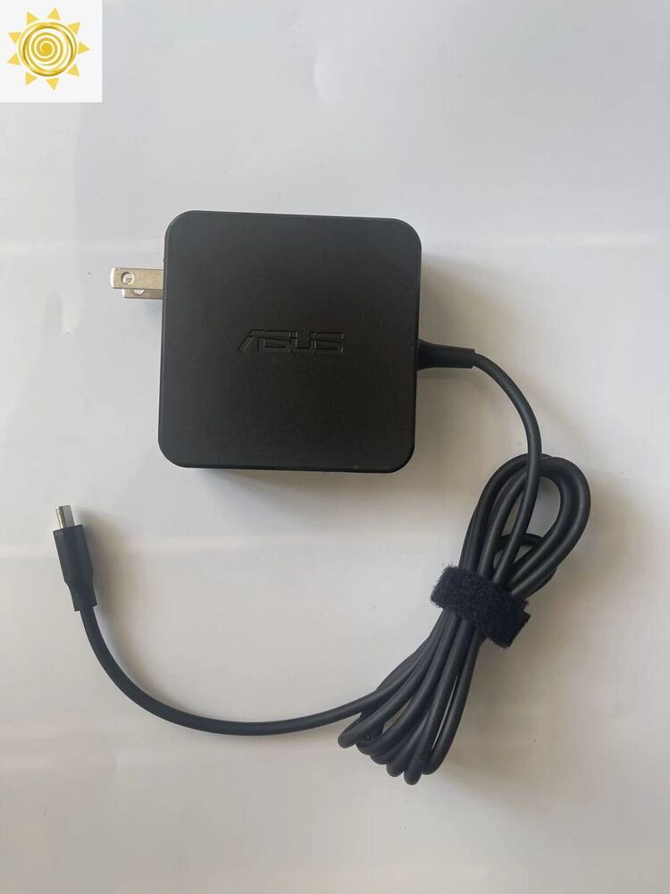 ASUS 65W Type-C USB-C AC Adapter Charger for ZenBook, Chromebook, and Transformer Book