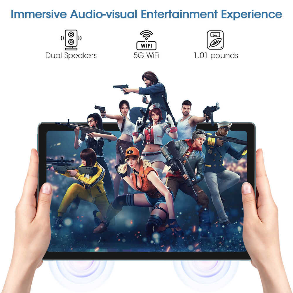 Blackview Tab 11 10.36 Inch Android Tablet with 8GB RAM, 128GB Storage, Expandable to 1TB, 6580mAh Battery, Widevine L1