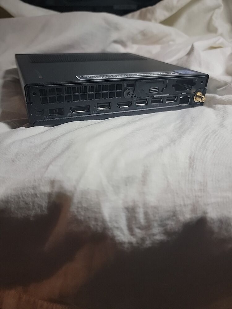 Lenovo Thinkcentre M90q Gen 3 - Compact Desktop with i5 12th Gen, 16GB RAM, 512GB NVME SSD, Windows 11